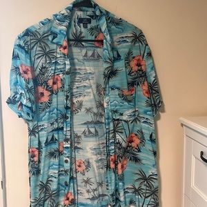 Men’s George brand Hawaiian style button up